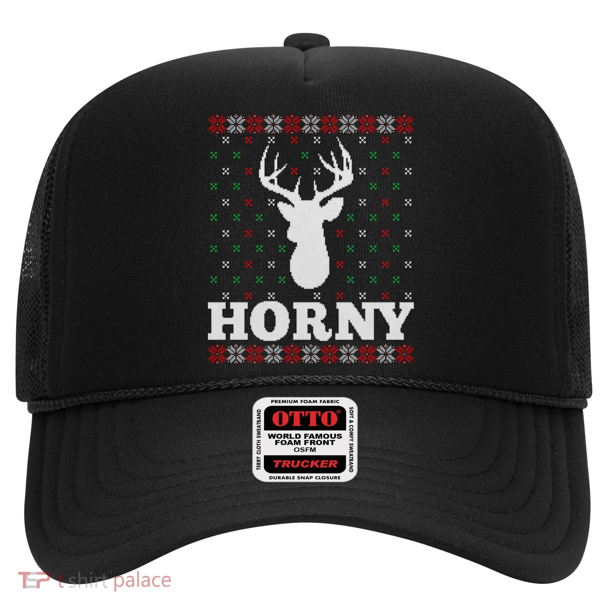 Funny Reindeer Horny Ugly Christmas Gift Xmas Gift Hat