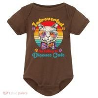 Funny Retro Hippy Hipster Glasses Cat Introverted But Willing To Discuss Cats Baby Bodysuit thumb 0