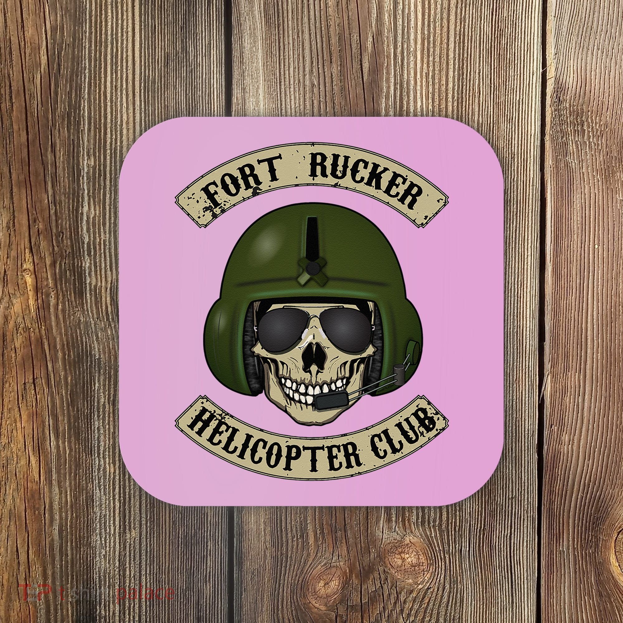 Fort Rucker Helicopter Club Coaster