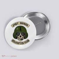 Fort Rucker Helicopter Club Button thumb 0