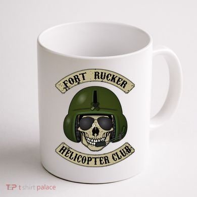 Fort Rucker Helicopter Club Coffee Mug back