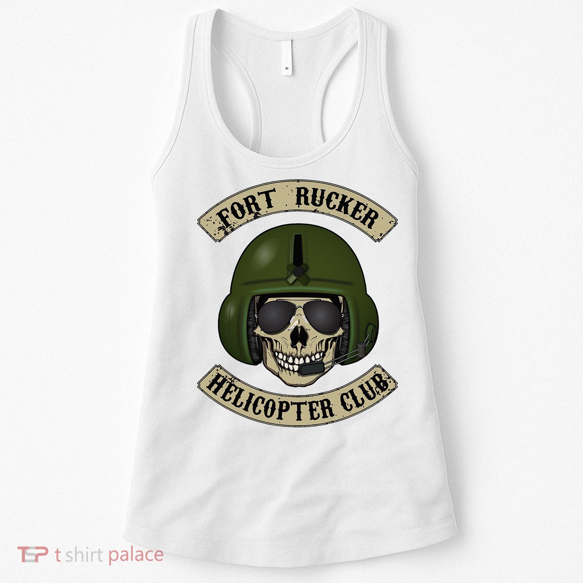 Fort Rucker Helicopter Club Women's Tank Top