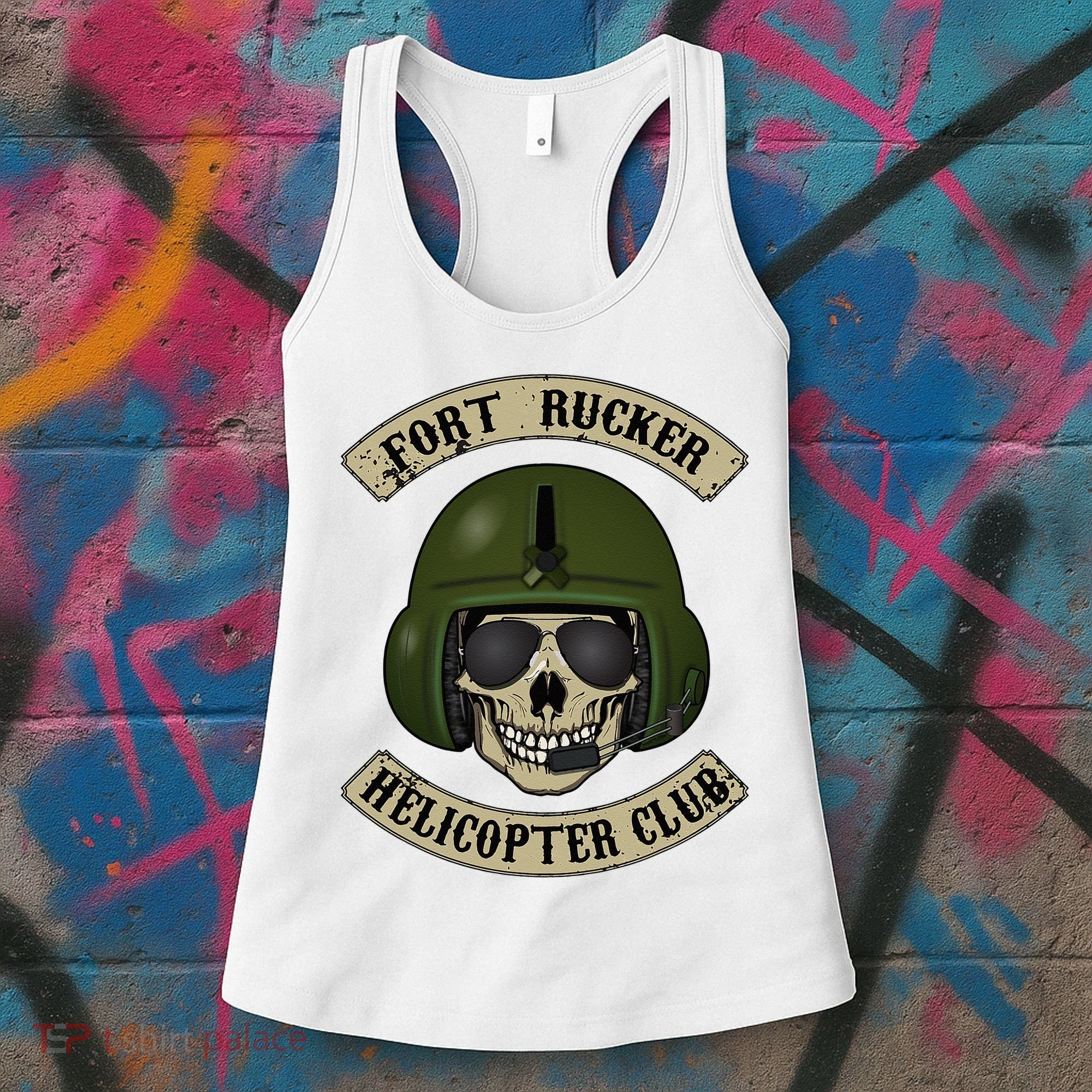 Fort Rucker Helicopter Club Women's Tank Top