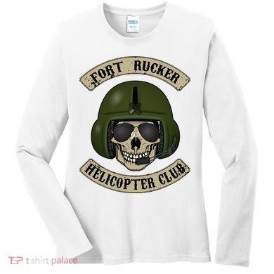 Fort Rucker Helicopter Club Women's Long Sleeve Shirt