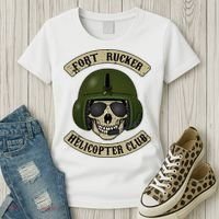 Fort Rucker Helicopter Club Women's T-Shirt thumb 3