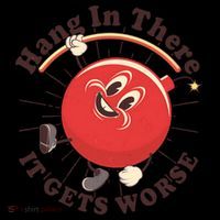 Funny Retro Hang In There It Gets Worse Coffee Mug thumb 5
