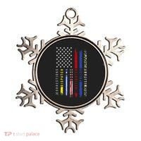 First Responders Hero Flag Nurse EMS Police Fire Military Ornament thumb 0