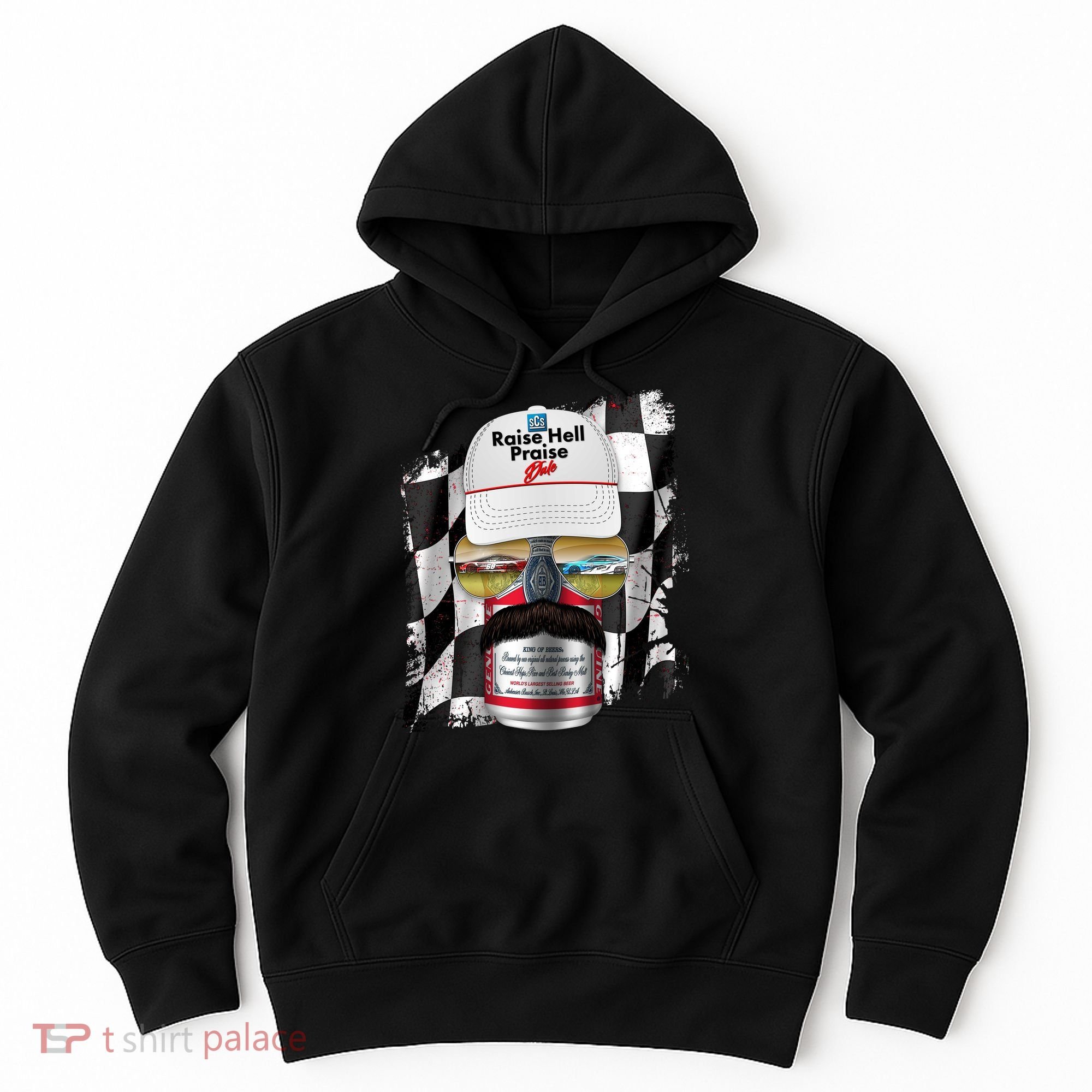 Funny Raise Hell Praise Dale Beer Can Hoodie