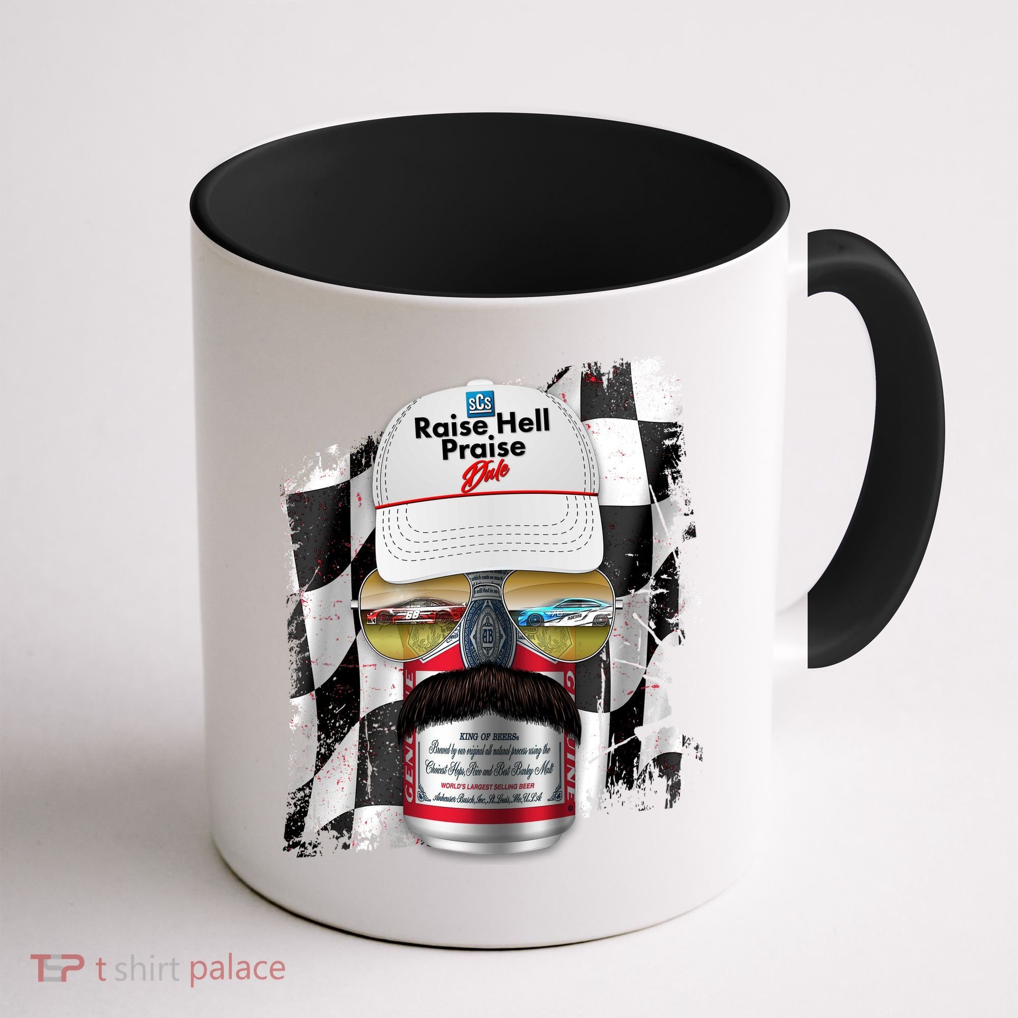 Funny Raise Hell Praise Dale Beer Can Coffee Mug