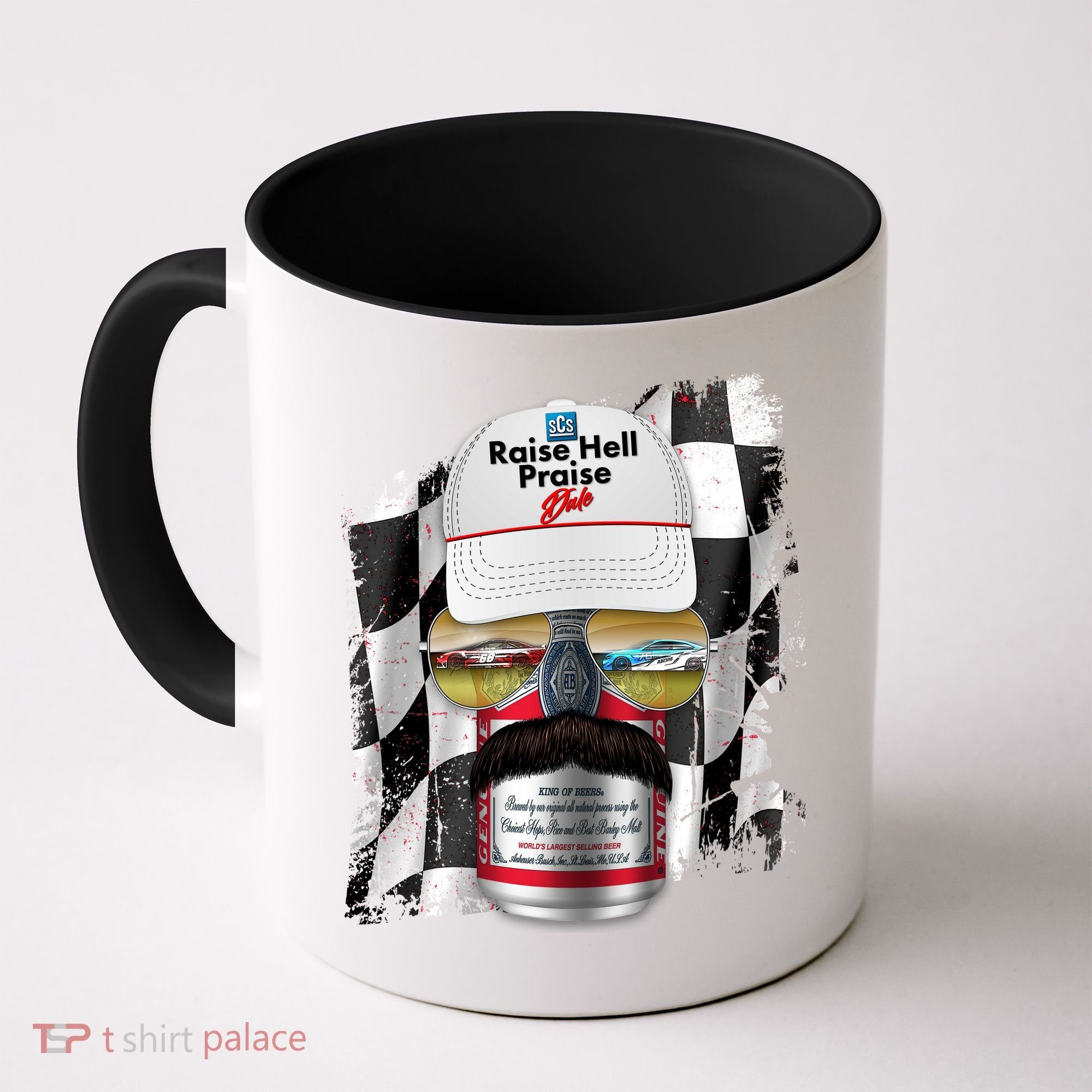 Funny Raise Hell Praise Dale Beer Can Coffee Mug