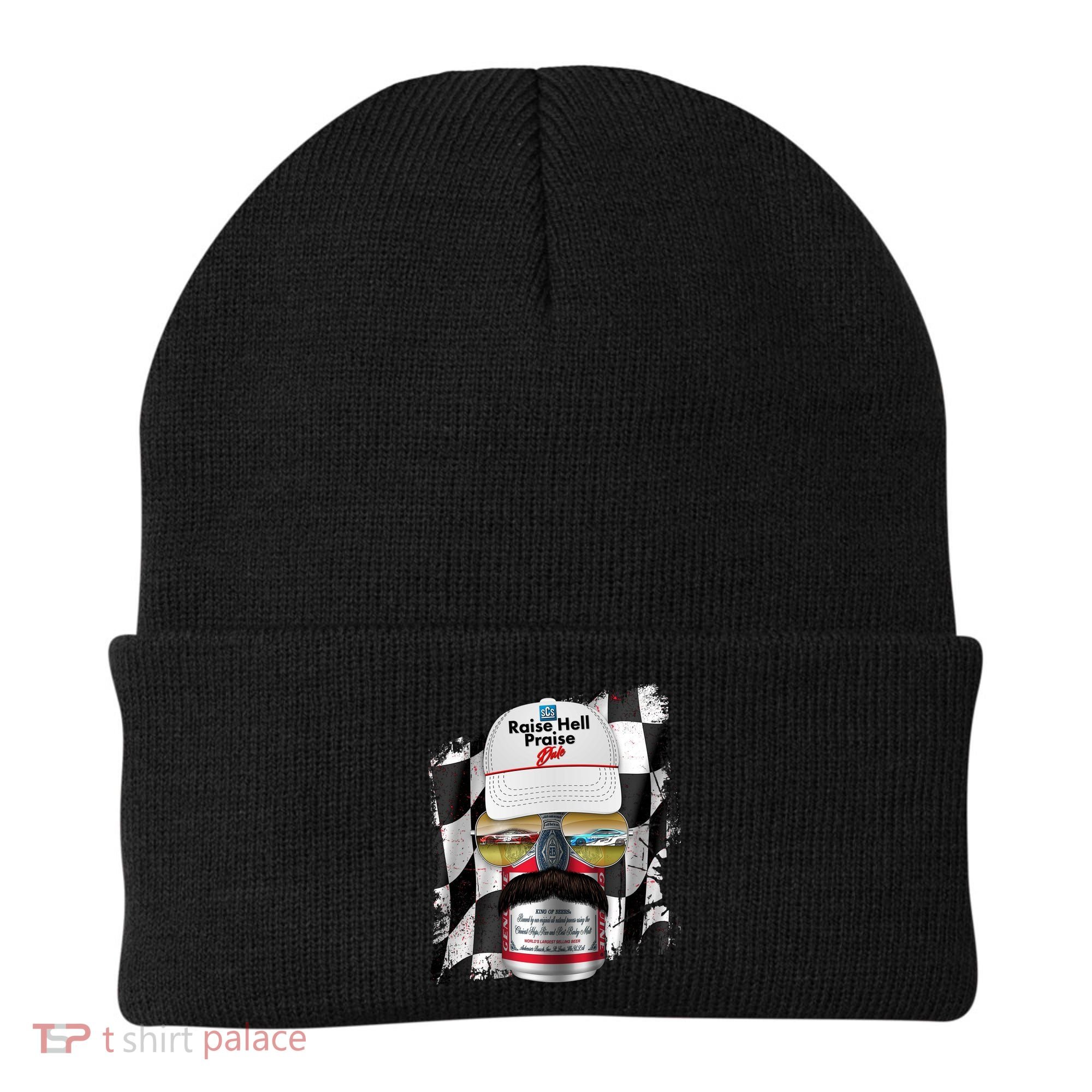 Funny Raise Hell Praise Dale Beer Can Beanie