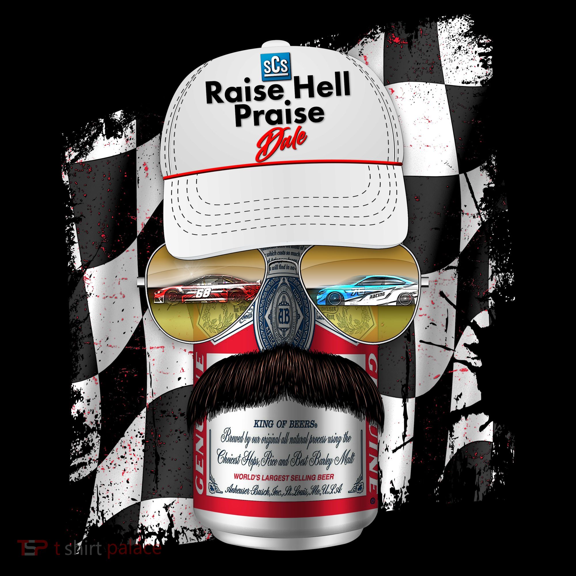 Funny Raise Hell Praise Dale Beer Can Women's Hoodie