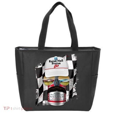 Funny Raise Hell Praise Dale Beer Can Tote Bag