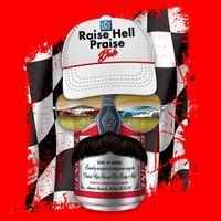 Funny Raise Hell Praise Dale Beer Can Santa Hat thumb 1