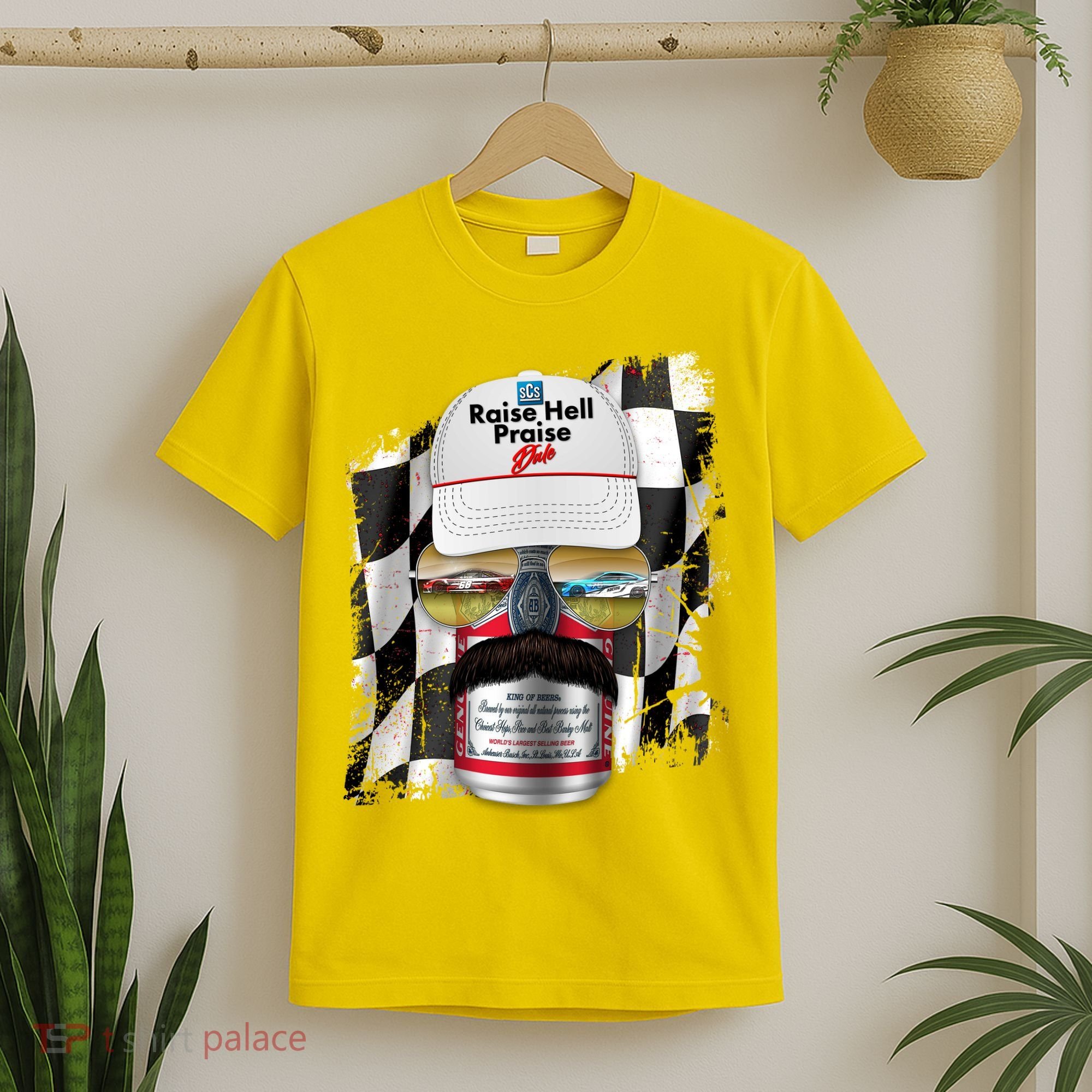 Funny Raise Hell Praise Dale Beer Can T-Shirt