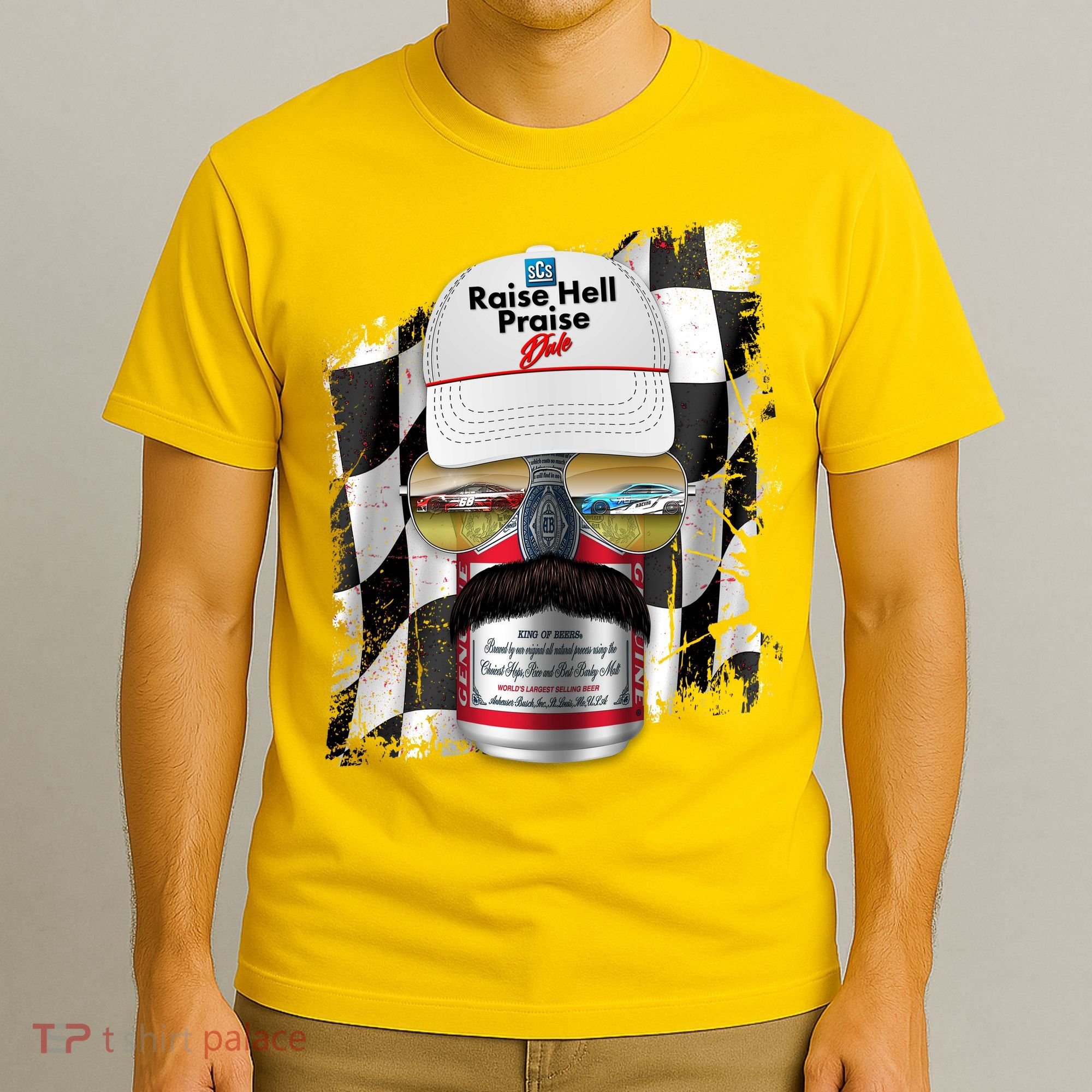 Funny Raise Hell Praise Dale Beer Can T-Shirt