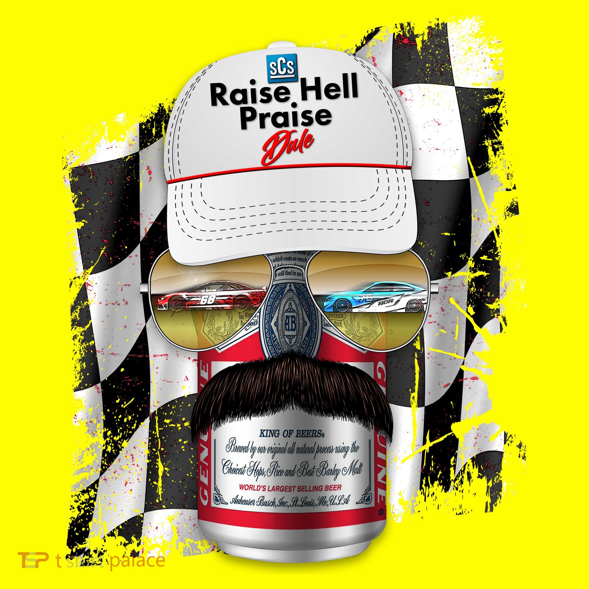 Funny Raise Hell Praise Dale Beer Can Women's T-Shirt
