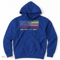 First Responders Hero Flag Nurse Ems Police Fire Military Gift Hoodie thumb 0