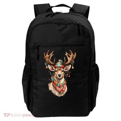 Festive Reindeer Holiday Backpack
