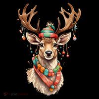 Festive Reindeer Holiday Coffee Mug thumb 5