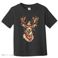 Festive Reindeer Holiday Toddler T-Shirt thumb 0