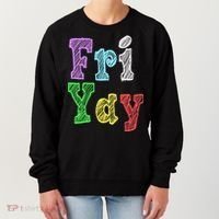 Fri Yay School Weekend Love Fridays Women's Sweatshirt thumb 0