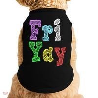 Fri Yay School Weekend Love Fridays Doggie Tank thumb 0