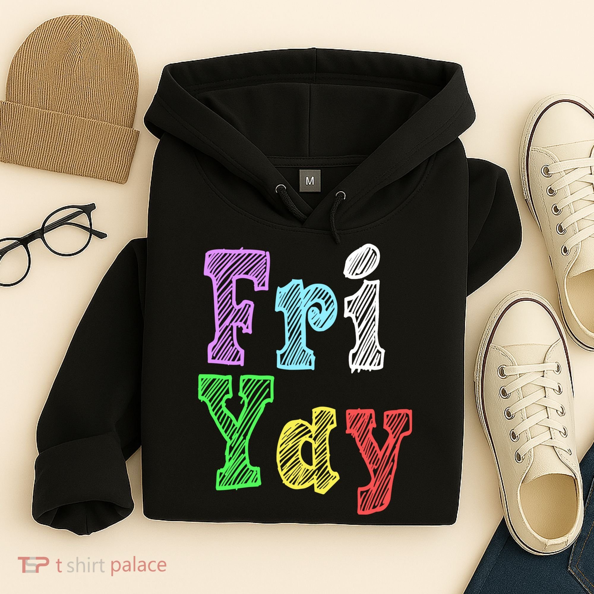 Fri Yay School Weekend Love Fridays Hoodie