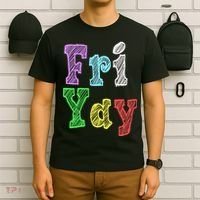 Fri Yay School Weekend Love Fridays T-Shirt thumb 6