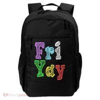 Fri Yay School Weekend Love Fridays Backpack thumb 0