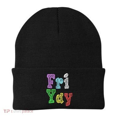 Fri Yay School Weekend Love Fridays Beanie