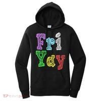 Fri Yay School Weekend Love Fridays Women's Hoodie thumb 0