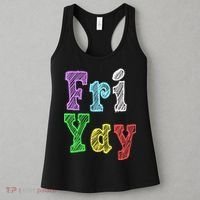 Fri Yay School Weekend Love Fridays Women's Tank Top thumb 3