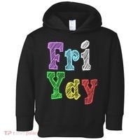 Fri Yay School Weekend Love Fridays Toddler Hoodie thumb 0