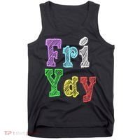 Fri Yay School Weekend Love Fridays Tank Top thumb 0