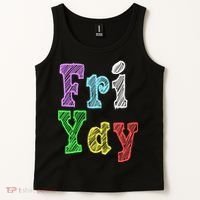 Fri Yay School Weekend Love Fridays Tank Top thumb 2