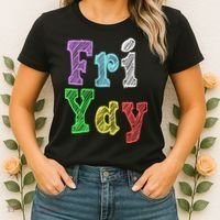 Fri Yay School Weekend Love Fridays Women's T-Shirt thumb 2