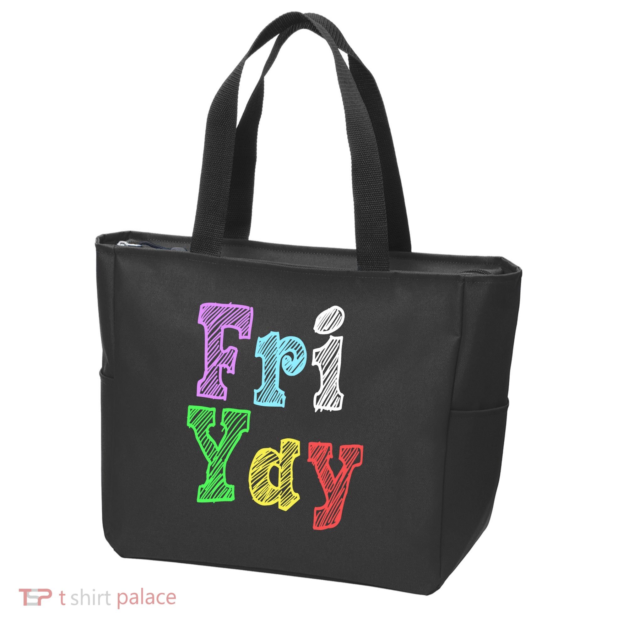 Fri Yay School Weekend Love Fridays Tote Bag