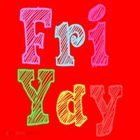 Fri Yay School Weekend Love Fridays Santa Hat thumb 1