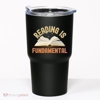 Funny Reading Is Fundamental Reading Book Lovers Tumbler thumb 0