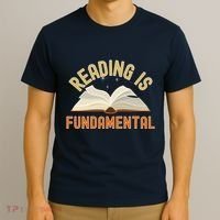 Funny Reading Is Fundamental Reading Book Lovers T-Shirt thumb 3