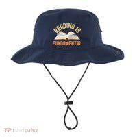 Funny Reading Is Fundamental Reading Book Lovers Bucket Hat thumb 0
