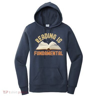 Funny Reading Is Fundamental Reading Book Lovers Women's Hoodie
