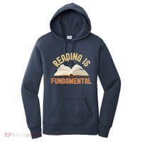 Funny Reading Is Fundamental Reading Book Lovers Women's Hoodie thumb 0
