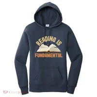 Funny Reading Is Fundamental Reading Book Lovers Women's Hoodie thumb 0