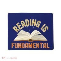 Funny Reading Is Fundamental Reading Book Lovers Mousepad thumb 0
