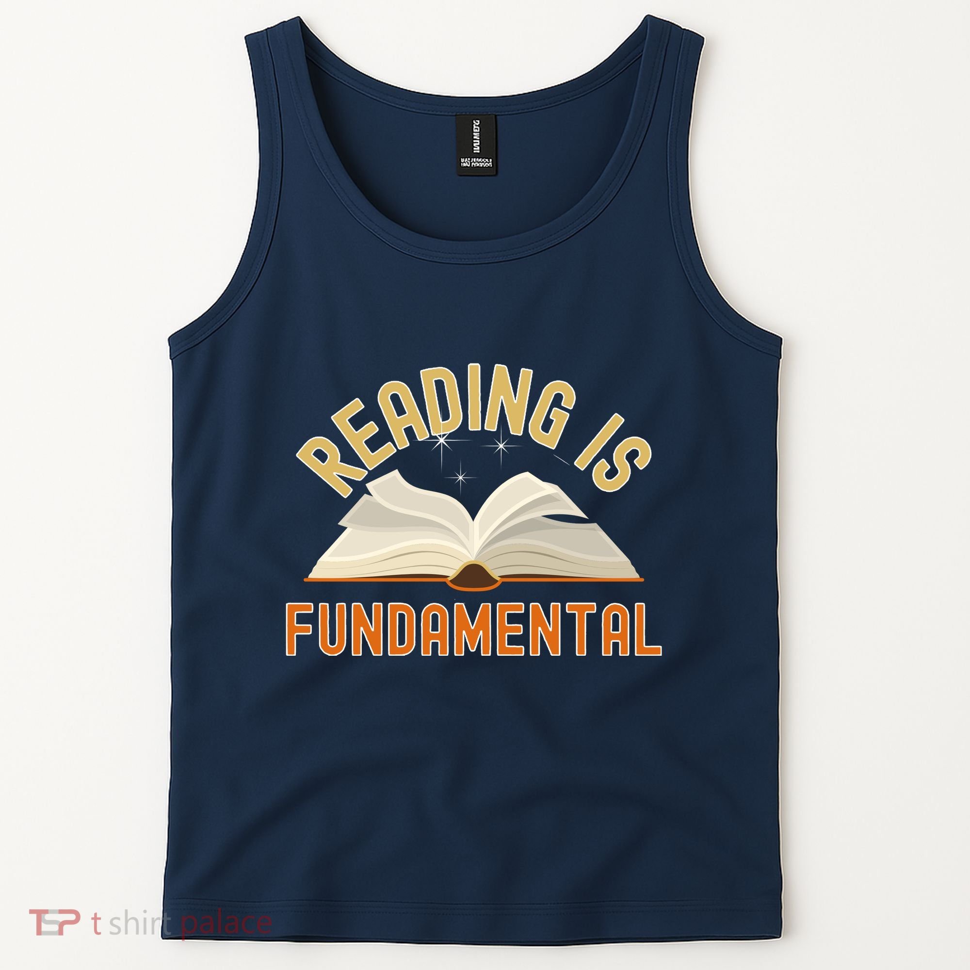 Funny Reading Is Fundamental Reading Book Lovers Tank Top