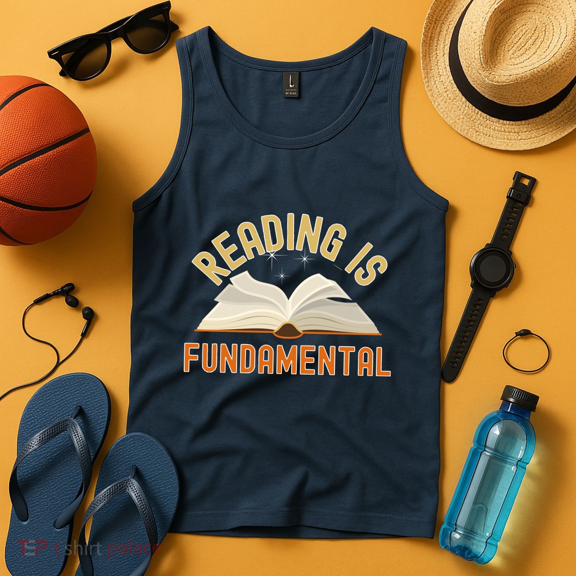 Funny Reading Is Fundamental Reading Book Lovers Tank Top