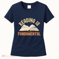 Funny Reading Is Fundamental Reading Book Lovers Women's T-Shirt thumb 0