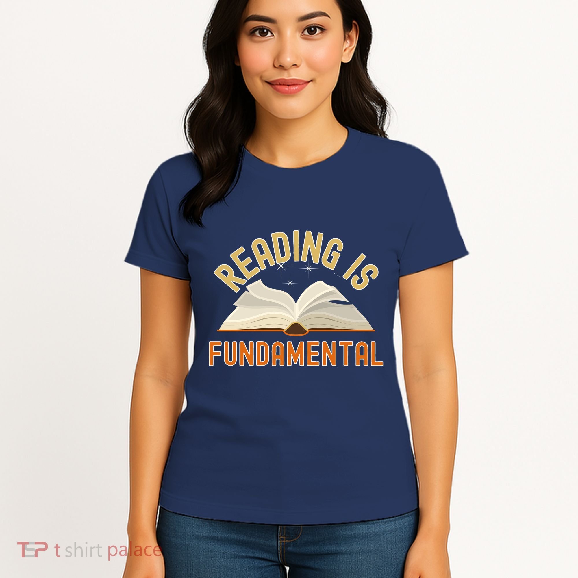 Funny Reading Is Fundamental Reading Book Lovers Women's T-Shirt